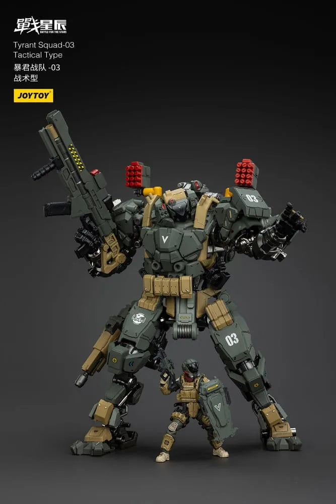 Battle For the Stars Actionfigur Tyrant-03 Tactical Type 36 cm - Smalltinytoystore