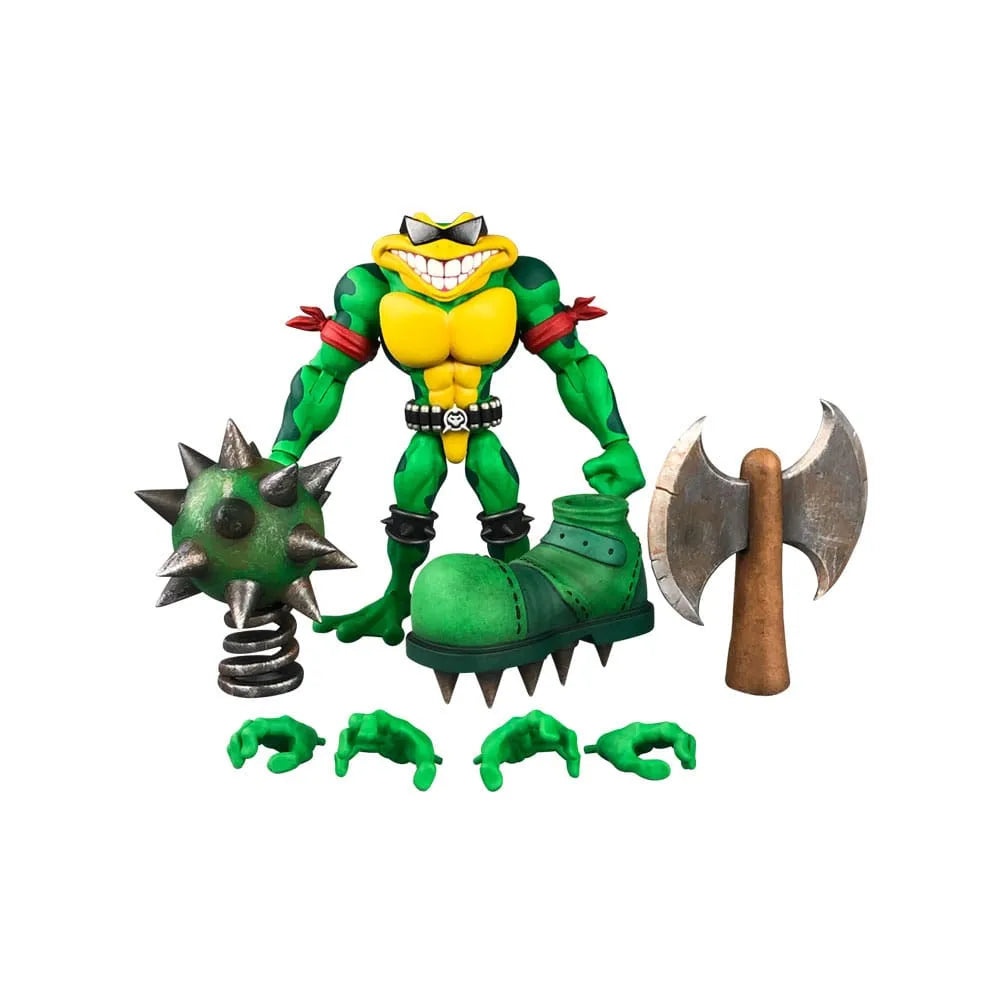 Battletoads Anthology Series Actionfigur Wave 1: Rash 15 cm - Smalltinytoystore