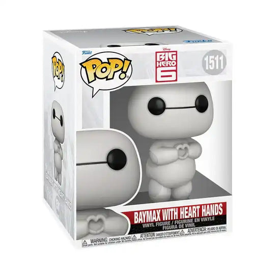 Baymax - Riesiges Robowabohu Oversized POP! Vinyl Figur Baymax(Heart Hands) 15 cm - Smalltinytoystore