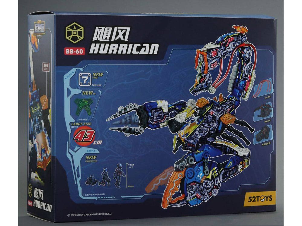 Beastbox Figuren Cubes BB-60 Hurrican (Scorpion) 43 cm - Smalltinytoystore
