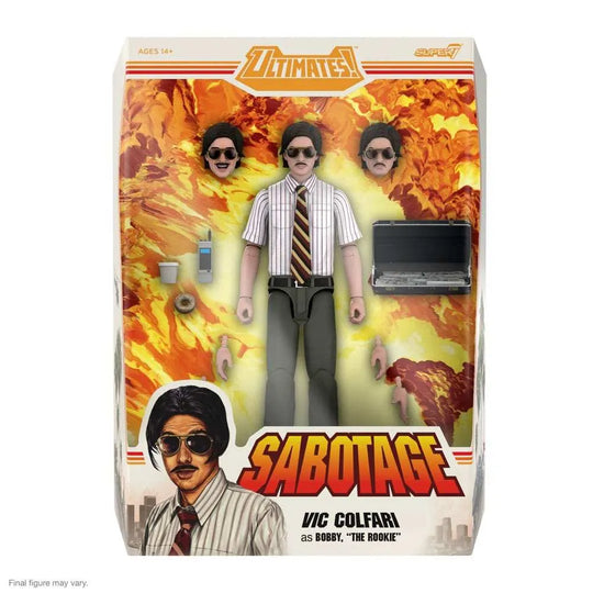 Beastie Boys Ultimates Actionfigur Wave 1 Vic Colfari as Bobby "The Rookie" 18 cm - Smalltinytoystore
