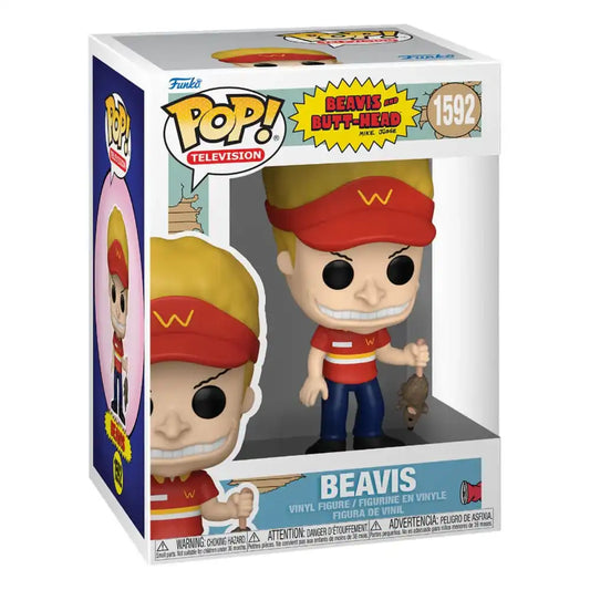 Beavis and Butthead POP! TV Vinyl Figur Beavis 9 cm - Smalltinytoystore