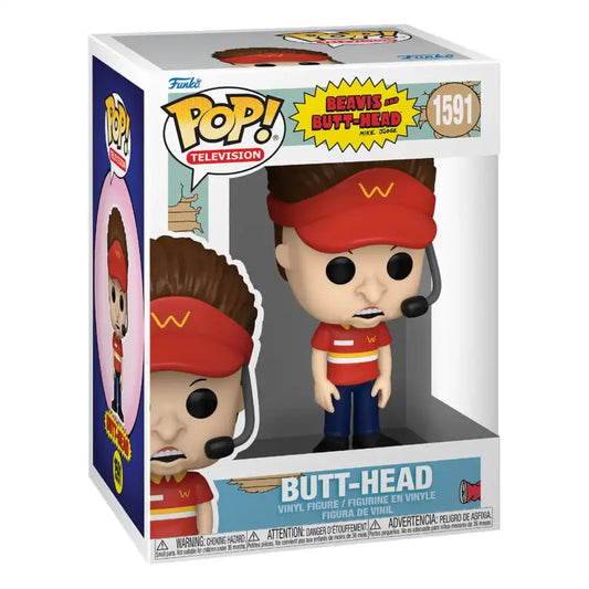 Beavis and Butthead POP! TV Vinyl Figur Butt-head 9 cm - Smalltinytoystore
