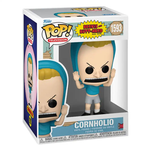 Beavis and Butthead POP! TV Vinyl Figur Cornholio 9 cm - Smalltinytoystore