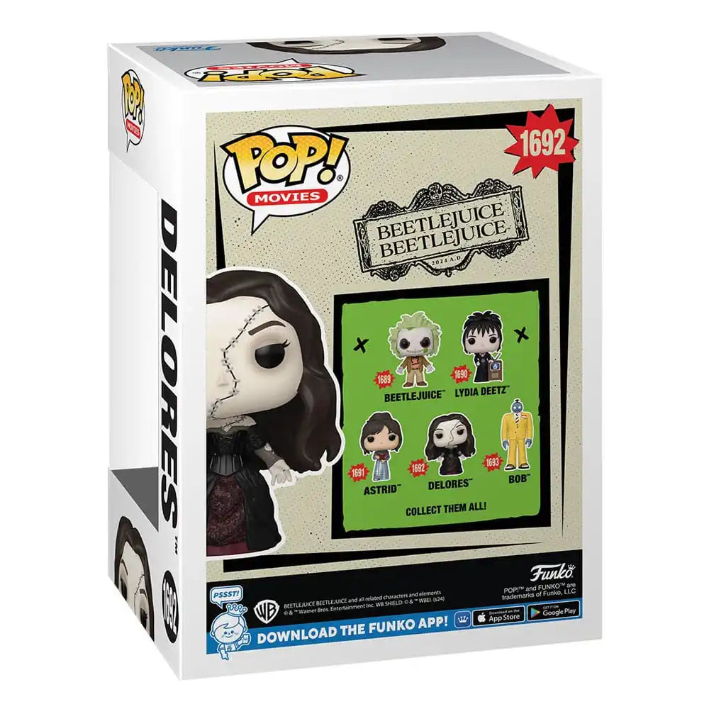 Beetlejuice 2 POP! Movies Vinyl Figur Delores 9 cm - Smalltinytoystore