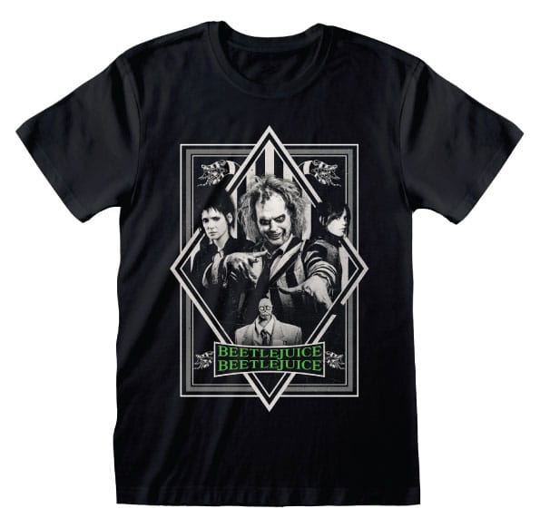 Beetlejuice 2 T-Shirt Poster Plain Größe S - Smalltinytoystore