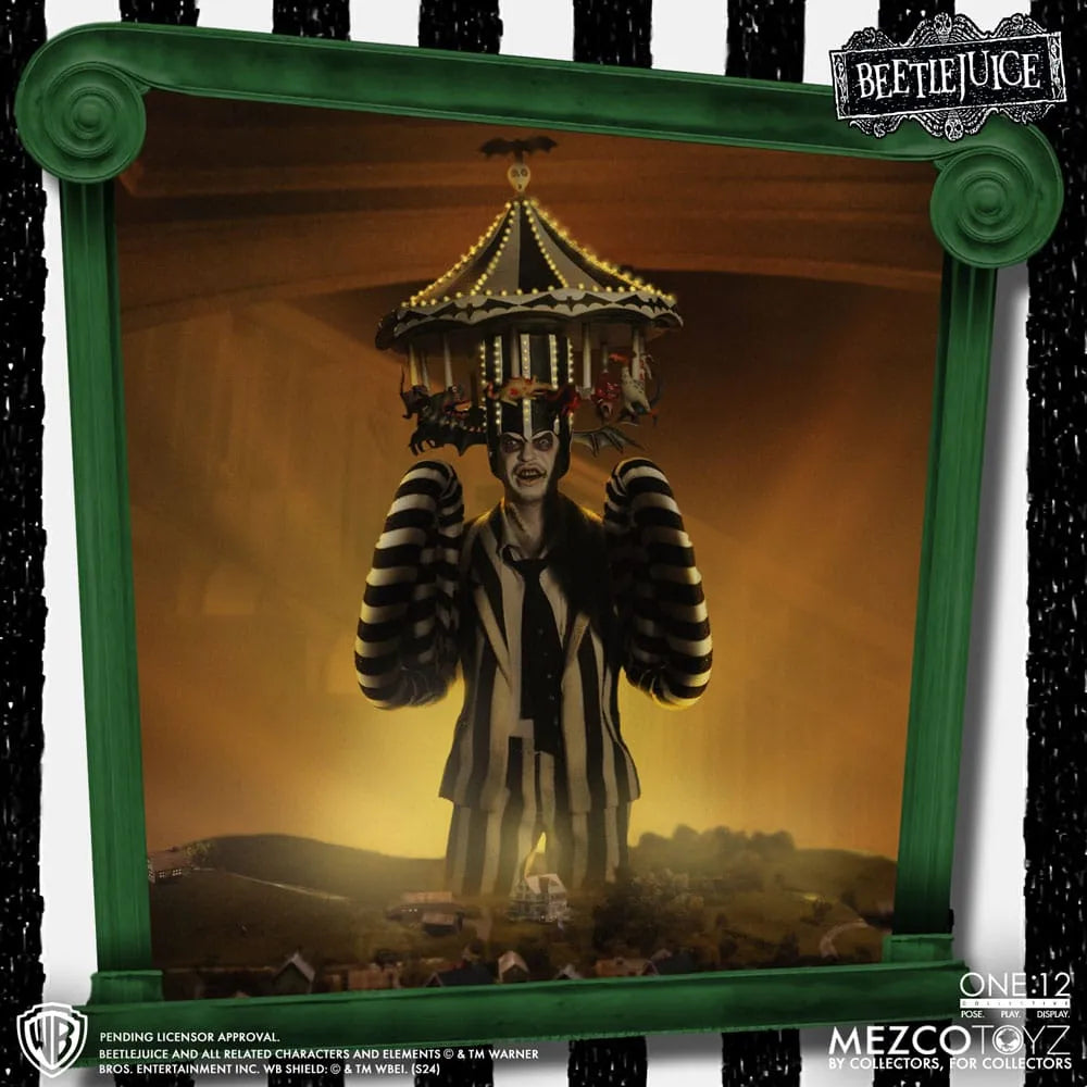 Beetlejuice Actionfigur 1/12 Beetlejuice Deluxe Edition 18 cm - Smalltinytoystore