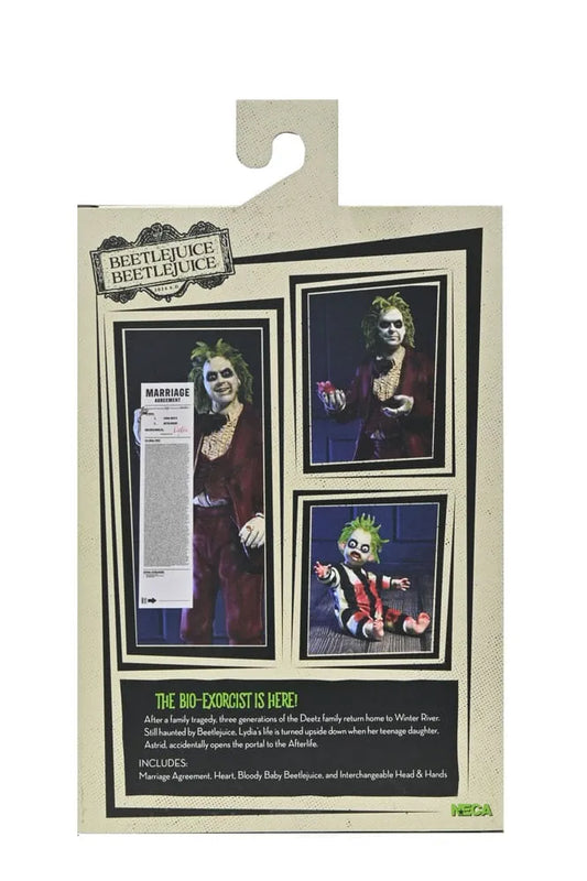 Beetlejuice Beetlejuice Actionfigur Ultimate "Red Tuxedo" Beetlejuice 18 cm - Smalltinytoystore