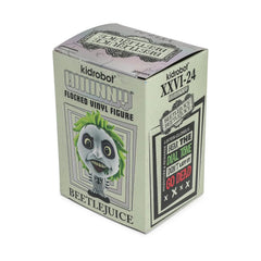 Beetlejuice Beetlejuice Bhunny Flocked Vinyl Figur Beetlejuice Striped Suit 10 cm - Smalltinytoystore