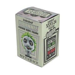 Beetlejuice Beetlejuice Bhunny Flocked Vinyl Figur Beetlejuice Striped Suit 10 cm - Smalltinytoystore