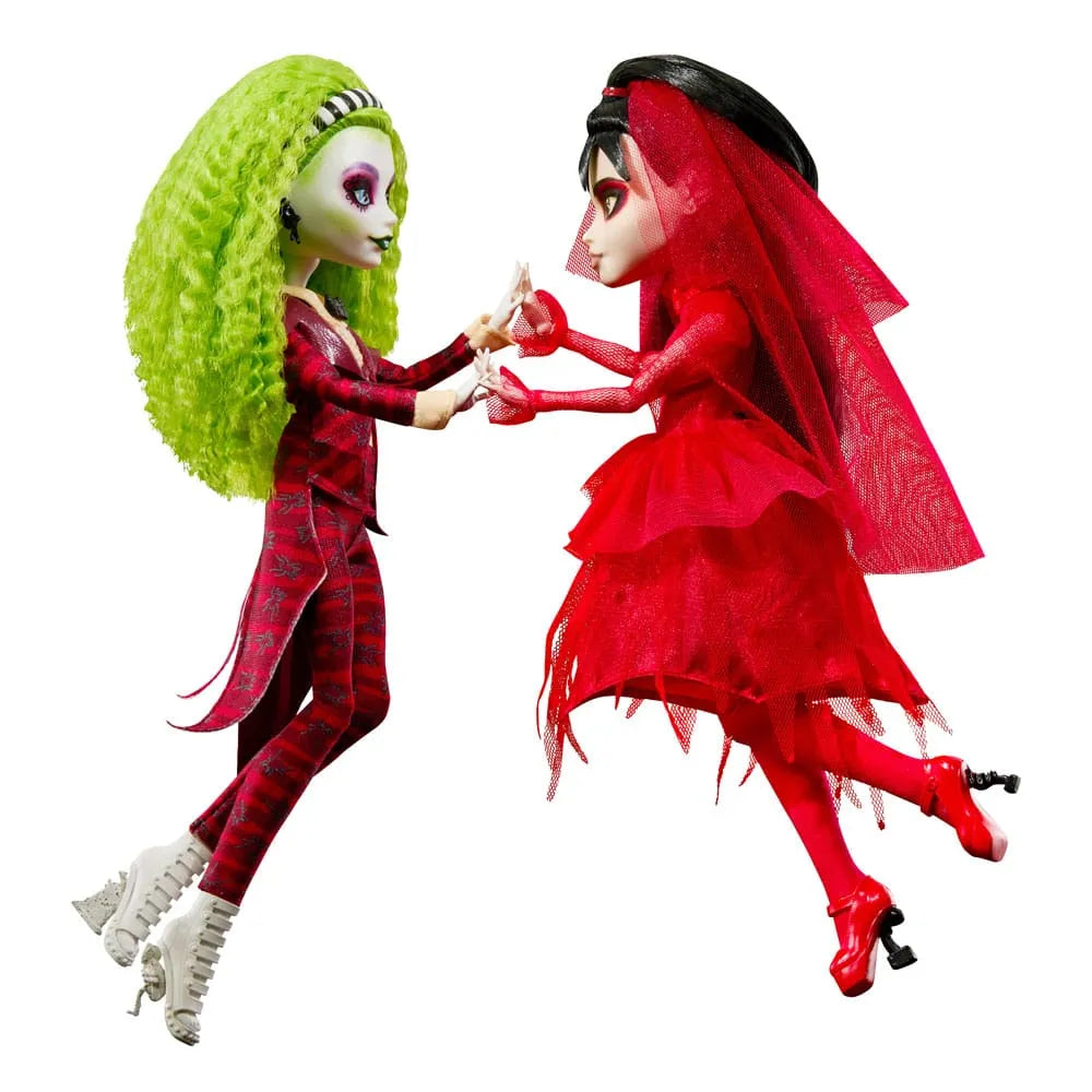 Beetlejuice Beetlejuice Monster High Skullector Puppen 2er-Pack Betelgeuse & Lydia 25 cm - Smalltinytoystore