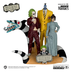 Beetlejuice Beetlejuice Movie Maniacs PVC Statuen 4er-Pack 15 cm - Smalltinytoystore