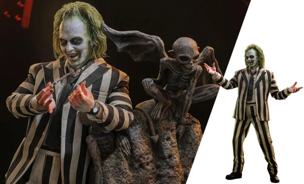Beetlejuice Beetlejuice Movie Masterpiece Actionfigur 1/6 Beetlejuice HOT TOYS - Smalltinytoystore