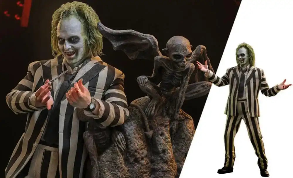 Beetlejuice Beetlejuice Movie Masterpiece Actionfigur 1/6 Beetlejuice HOT TOYS - Smalltinytoystore