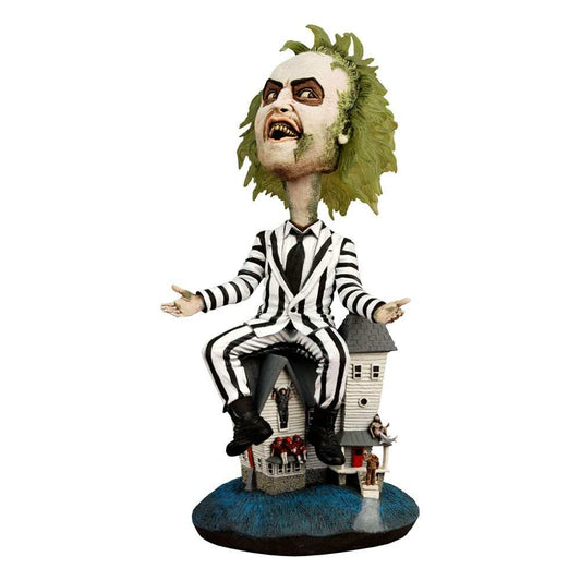 Beetlejuice Head Knocker Wackelkopf-Figur 20 cm - Smalltinytoystore