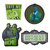 Beetlejuice Magnet 4er-Pack - Smalltinytoystore