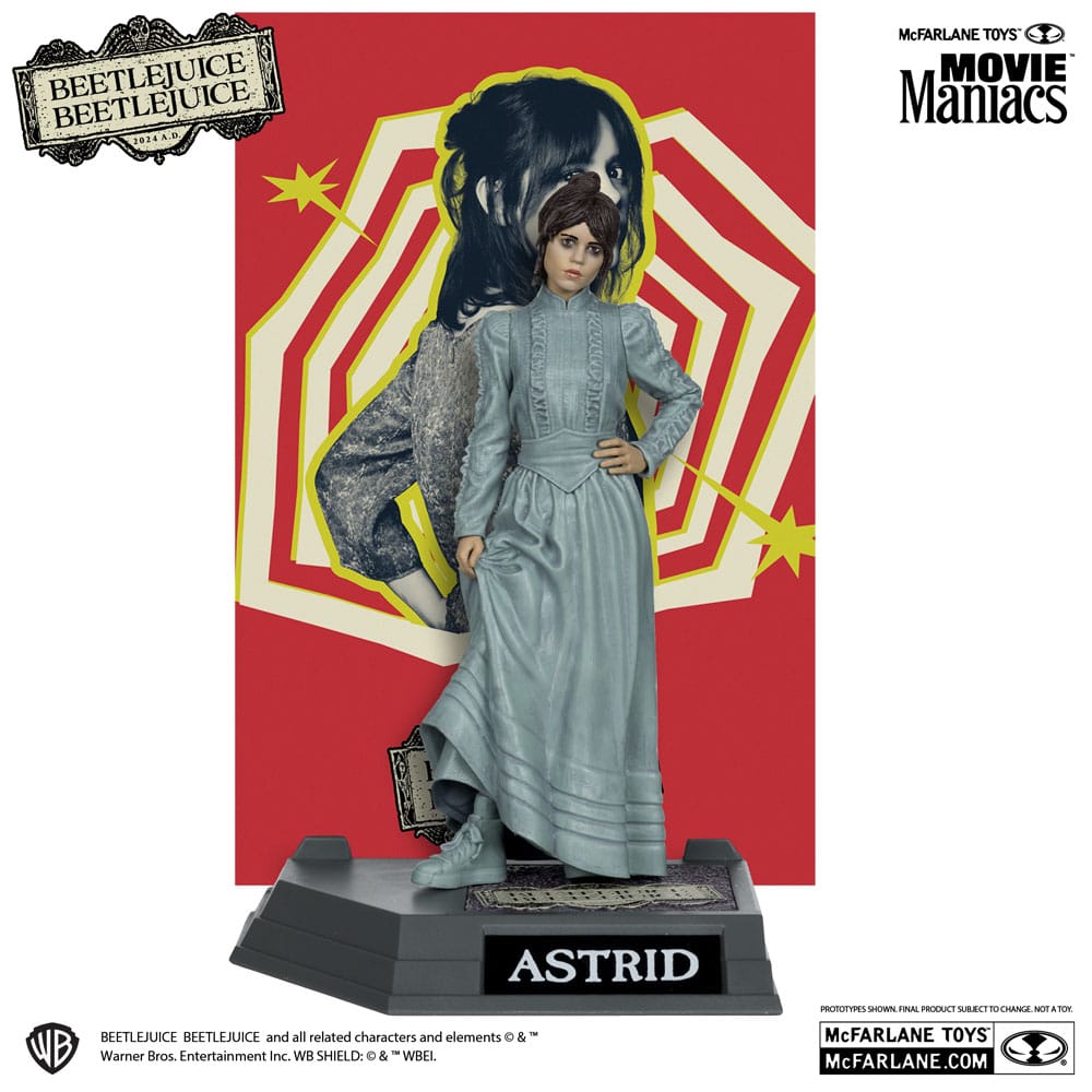 Beetlejuice Movie Maniacs PVC Statuen Sortiment (6) - Smalltinytoystore