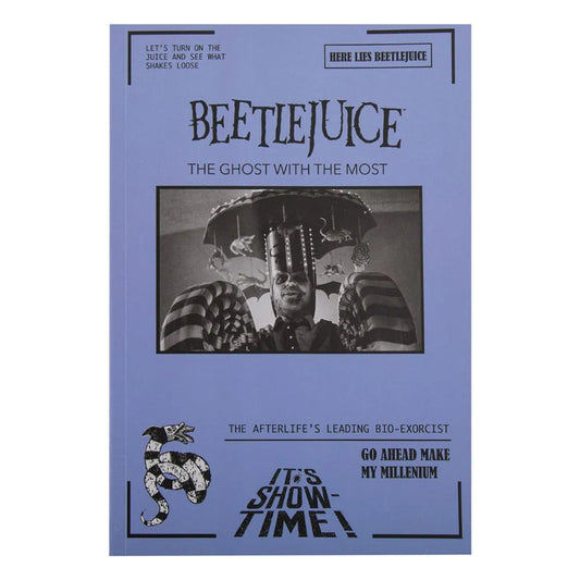 Beetlejuice Notizbuch It's Show Time - Smalltinytoystore