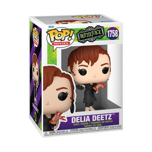 Beetlejuice POP! Movies Vinyl Figur Delia Deetz 9 cm - Smalltinytoystore