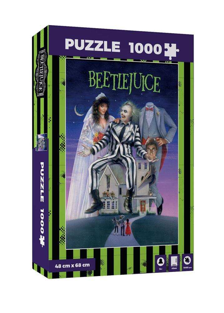 Beetlejuice Puzzle Movie Poster - Smalltinytoystore