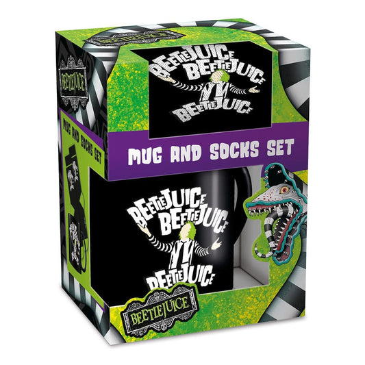Beetlejuice Set Tasse und Socken - Smalltinytoystore