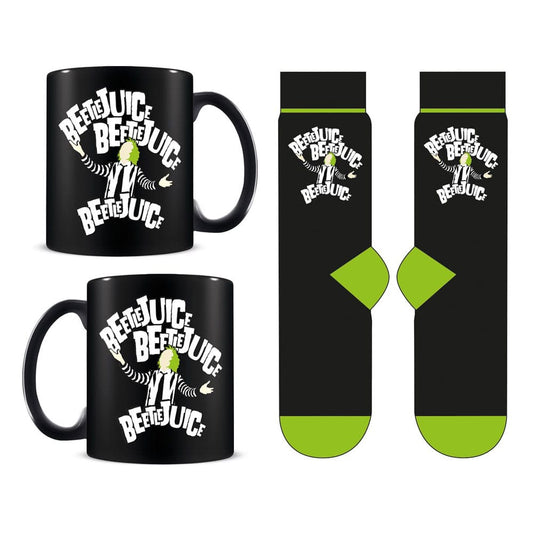 Beetlejuice Set Tasse und Socken - Smalltinytoystore