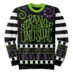 Beetlejuice Sweatshirt Jumper Strange & Unusual Größe XL - Smalltinytoystore