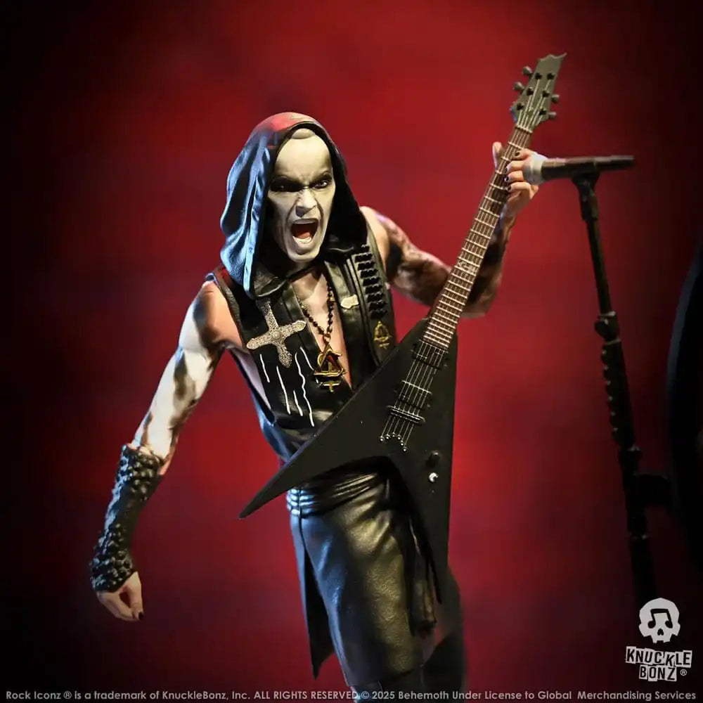 Behemoth Rock Iconz Statue Nergal 22 cm - Smalltinytoystore