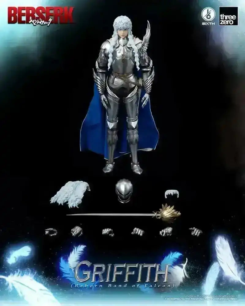 Berserk Actionfigur 1/6 Griffith (Reborn Band of Falcon) 30 cm - Smalltinytoystore