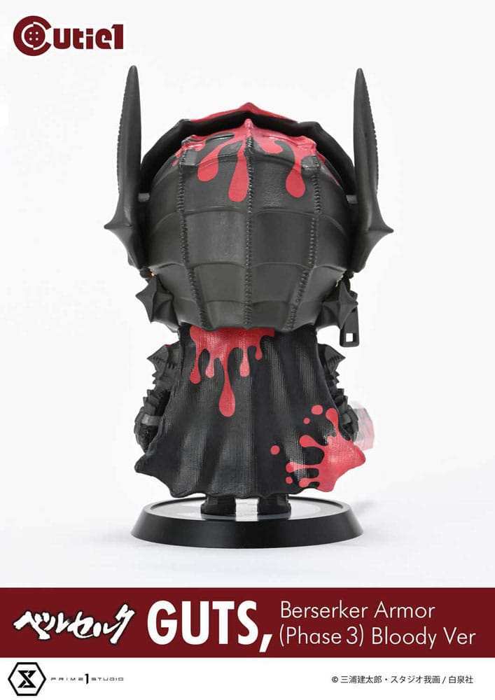 Berserk Cutie1 PVC Figur Guts Berserker Armor (Phase 3) Bloody Ver. 12 cm - Smalltinytoystore