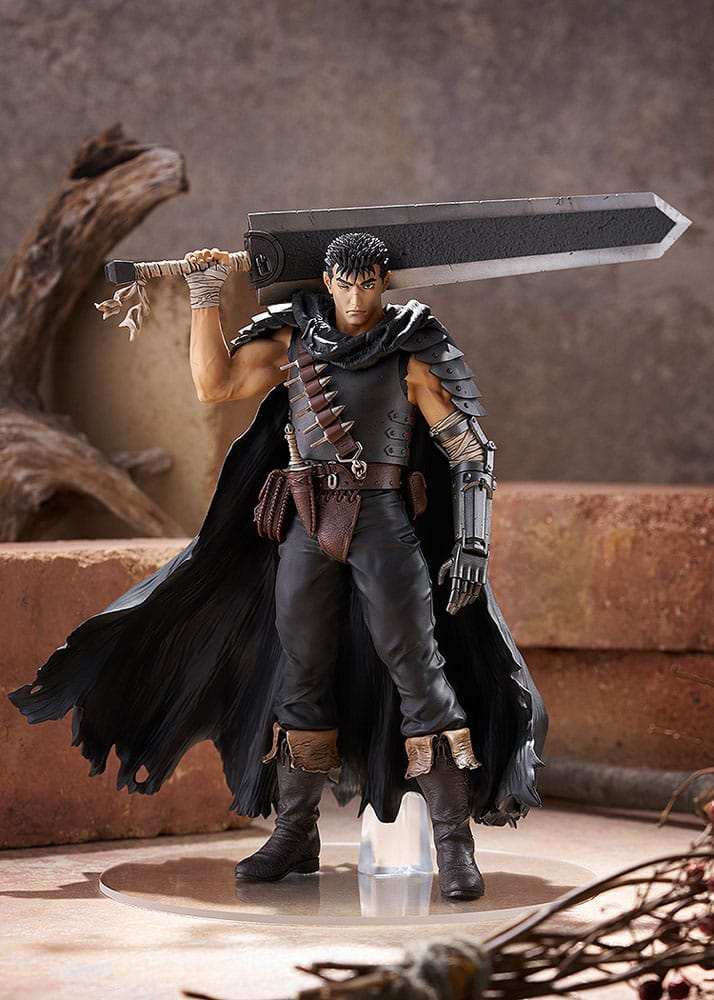 Berserk Pop Up Parade L PVC Statue Guts (Black Swordsman) 22 cm - Smalltinytoystore