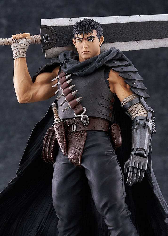 Berserk Pop Up Parade L PVC Statue Guts (Black Swordsman) 22 cm - Smalltinytoystore