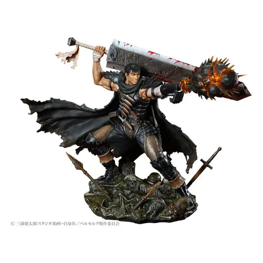 Berserk PVC Statue 1/7 Guts Black Swordsman Ver. 26 cm - Smalltinytoystore