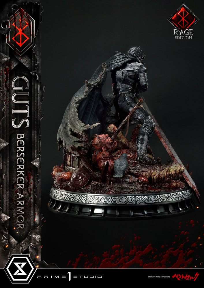 Berserk Statue 1/4 Guts Berserker Armor Rage Edition 67 cm - Smalltinytoystore