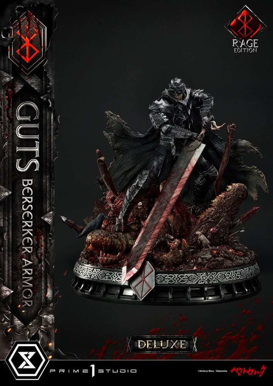 Berserk Statue 1/4 Guts Berserker Armor Rage Edition Deluxe Version 67 cm - Smalltinytoystore