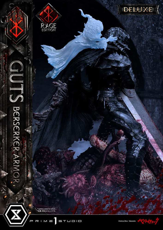 Berserk Statue 1/4 Guts Berserker Armor Rage Edition Deluxe Version 67 cm - Smalltinytoystore