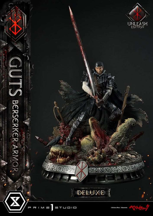 Berserk Statue 1/4 Guts Berserker Armor Unleash Edition Deluxe Version 91 cm - Smalltinytoystore