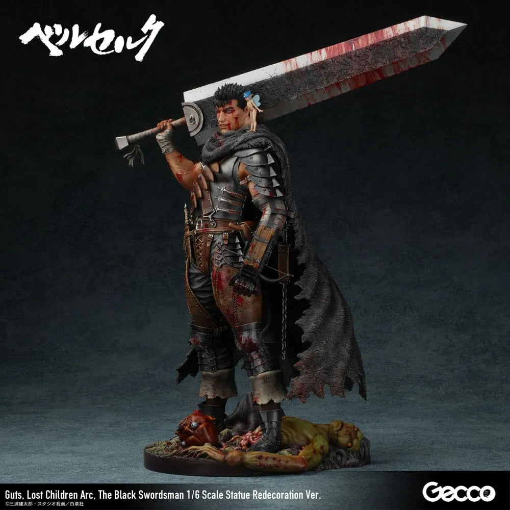 Berserk Statue 1/6 Guts Lost Children Arc The Black Swordsman Redecoration Ver. 38 cm - Smalltinytoystore