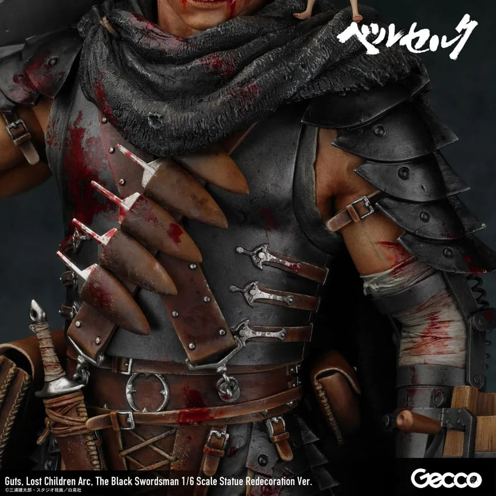 Berserk Statue 1/6 Guts Lost Children Arc The Black Swordsman Redecoration Ver. 38 cm - Smalltinytoystore