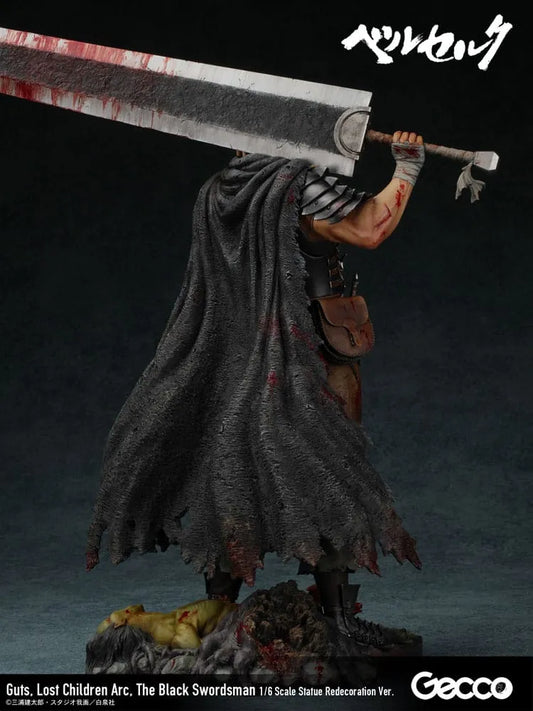 Berserk Statue 1/6 Guts Lost Children Arc The Black Swordsman Redecoration Ver. 38 cm - Smalltinytoystore