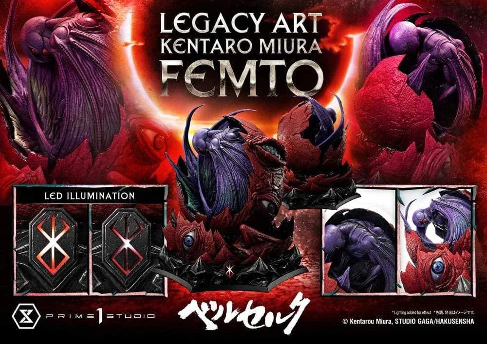 Berserk Ultimate Legacy Art Kentaro Miura Statue 1/4 Femto 46 cm - Smalltinytoystore