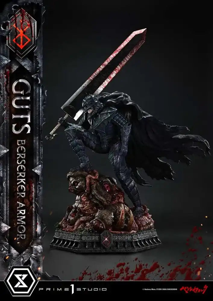 Berserk Ultimate Premium Masterline Series Statue 1/4 Guts, Berserker Armor Grunbeld vs. Guts 94 cm