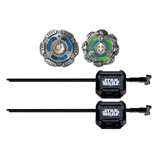 Beyblade X und Star Wars Collab, Obi-Wan Kenobi 4-60P vs. General Grievous 3-80HN