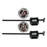 Beyblade X und Star Wars Collab The Mandalorian 3-60F vs. Moff Gideon 3-80N