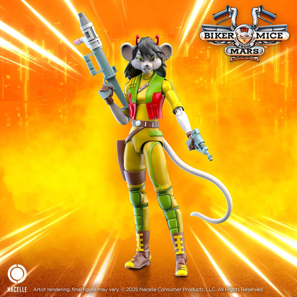 Biker Mice From Mars Actionfigur Carbine 23 cm - Smalltinytoystore