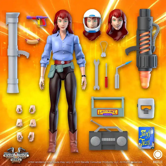 Biker Mice From Mars Actionfigur Charley 23 cm - Smalltinytoystore