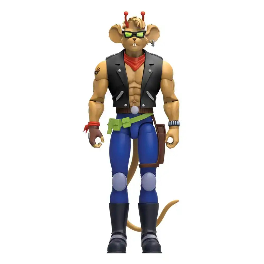 Biker Mice From Mars Actionfigur Throttle 18 cm - Beschädigte Verpackung - Smalltinytoystore
