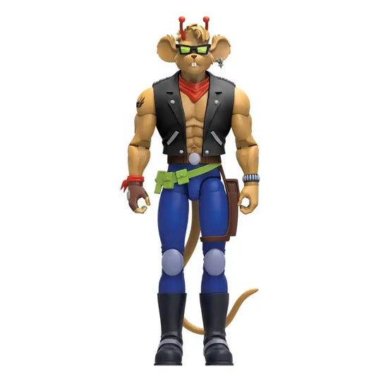 Biker Mice From Mars Actionfigur Throttle 18 cm - Stark beschädigte Verpackung - Smalltinytoystore