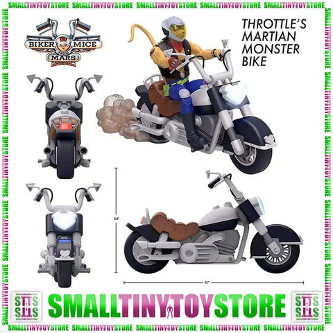 Biker Mice From Mars Fahrzeug Throttle's Martian Monster Bike 23 cm - Smalltinytoystore