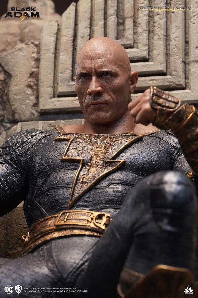 Black Adam Statue 1/4 Black Adam On Throne 53 cm - Smalltinytoystore